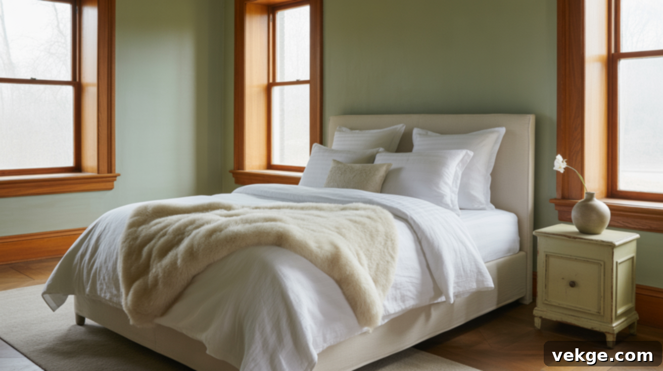Bedroom_Walls_With_Oak_Trim