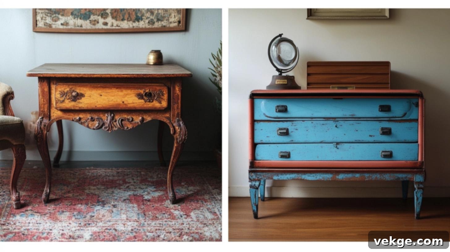 Antique, Vintage, or Retro Furniture