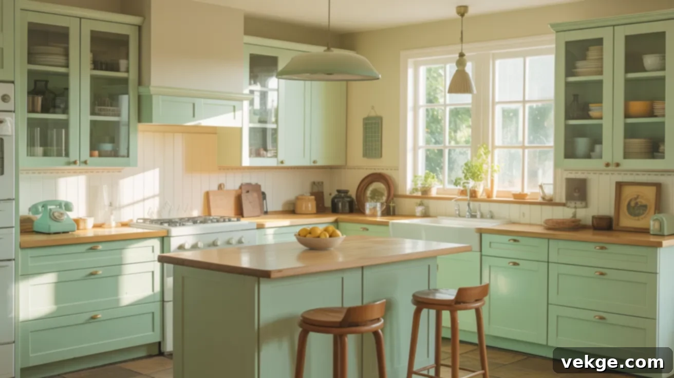 Pastel Hues for a Soft Touch in Kitchen