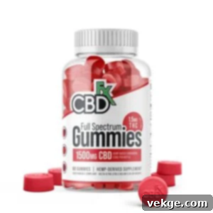 A person holding a jar of colorful CBD gummies, showcasing the product packaging and vibrant contents, hinting at the delightful experience of consuming them.