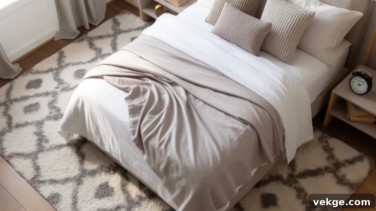 Bedroom Rug Layouts