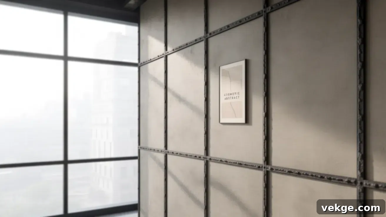 Metal Edge Trim for Industrial Modern Style