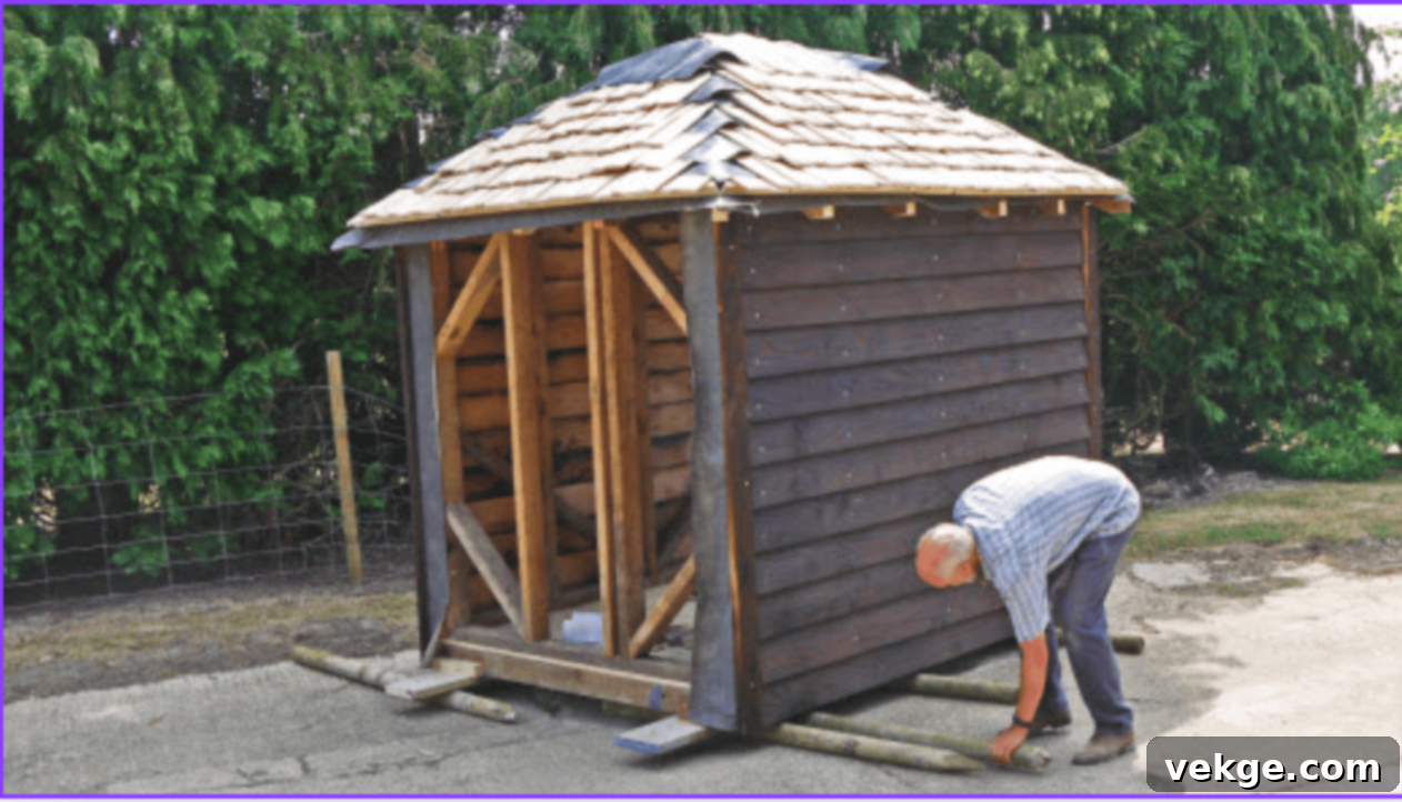 How to Build a Shed on Skids Step-by-Step