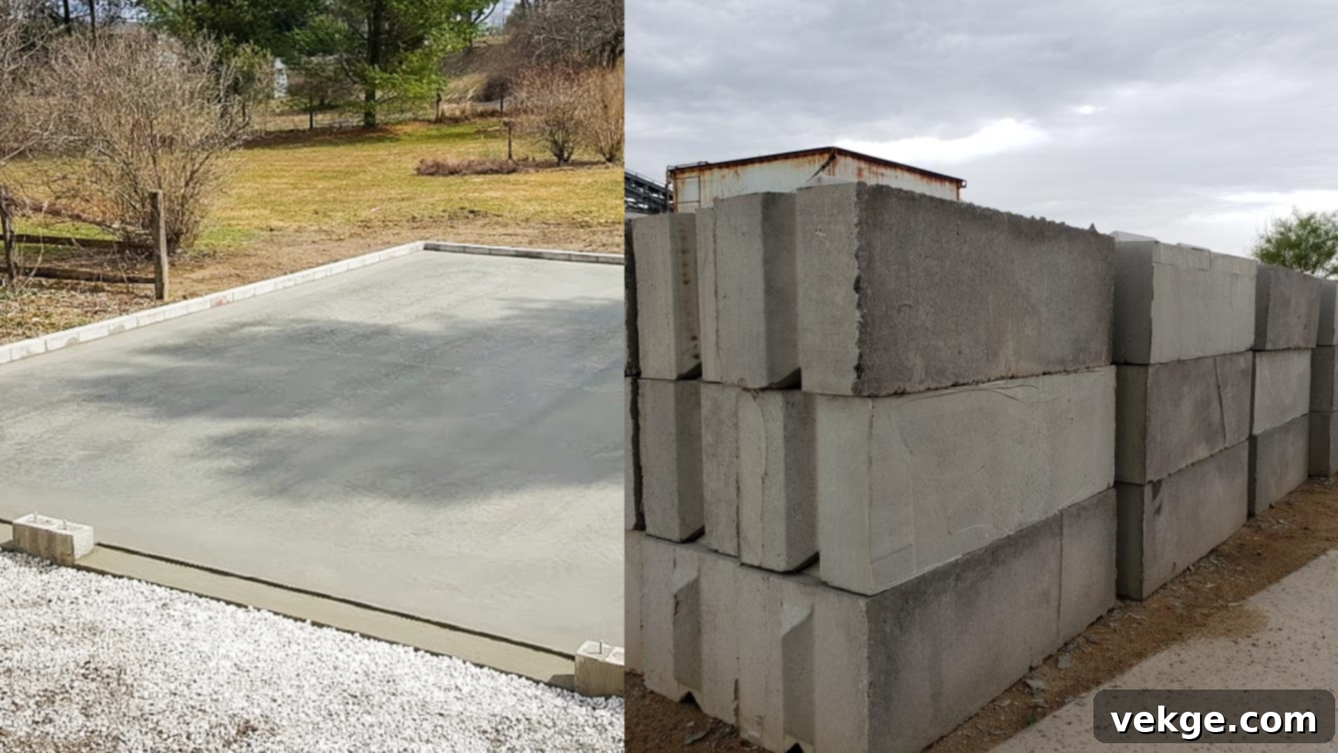 Shed on Skids vs Concrete Blocks Foundation