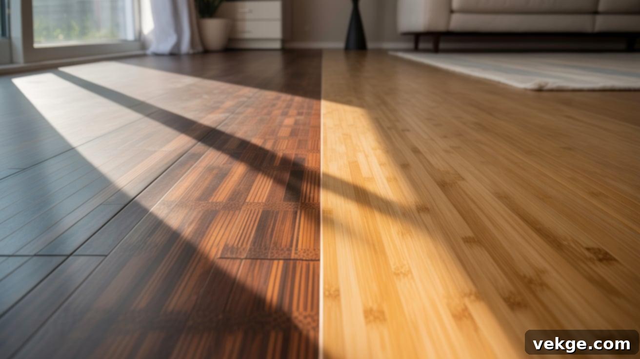 Strand Woven vs Traditional Bamboo