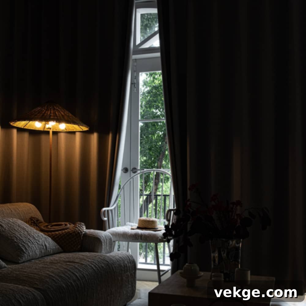 Blackout curtains for bedroom