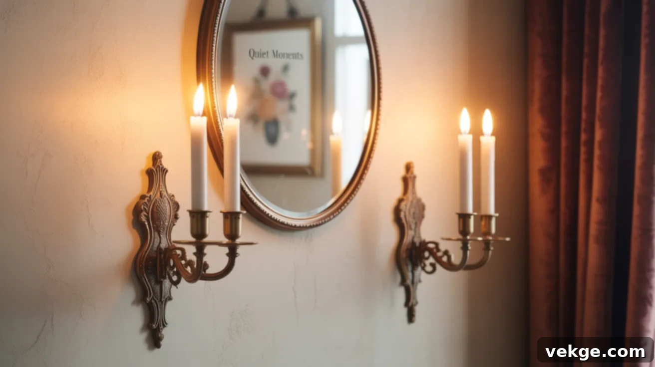 Candle and Vintage Sconces