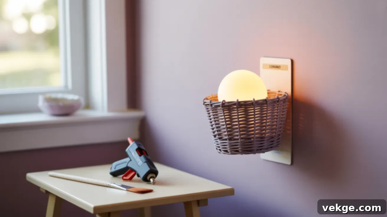 Simple Battery Sconce Tutorial
