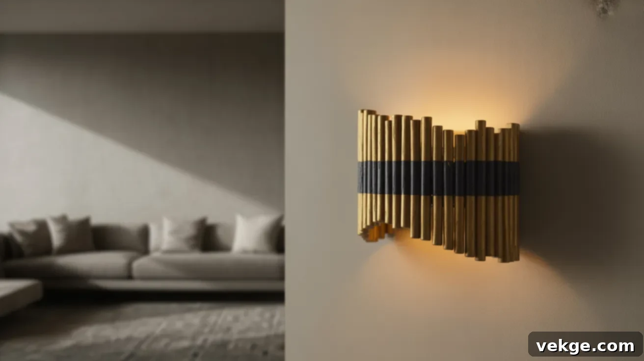 Glam and Fluted DIY Sconces