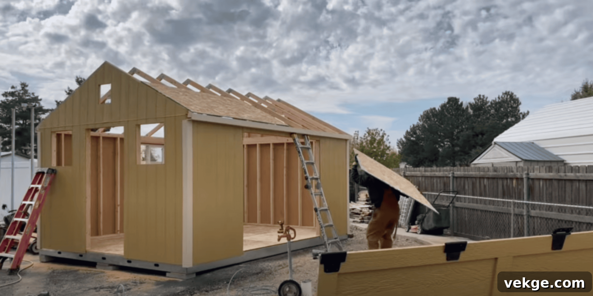Step 3: Pick the Right Siding and Ventilation for a 12x16 shed