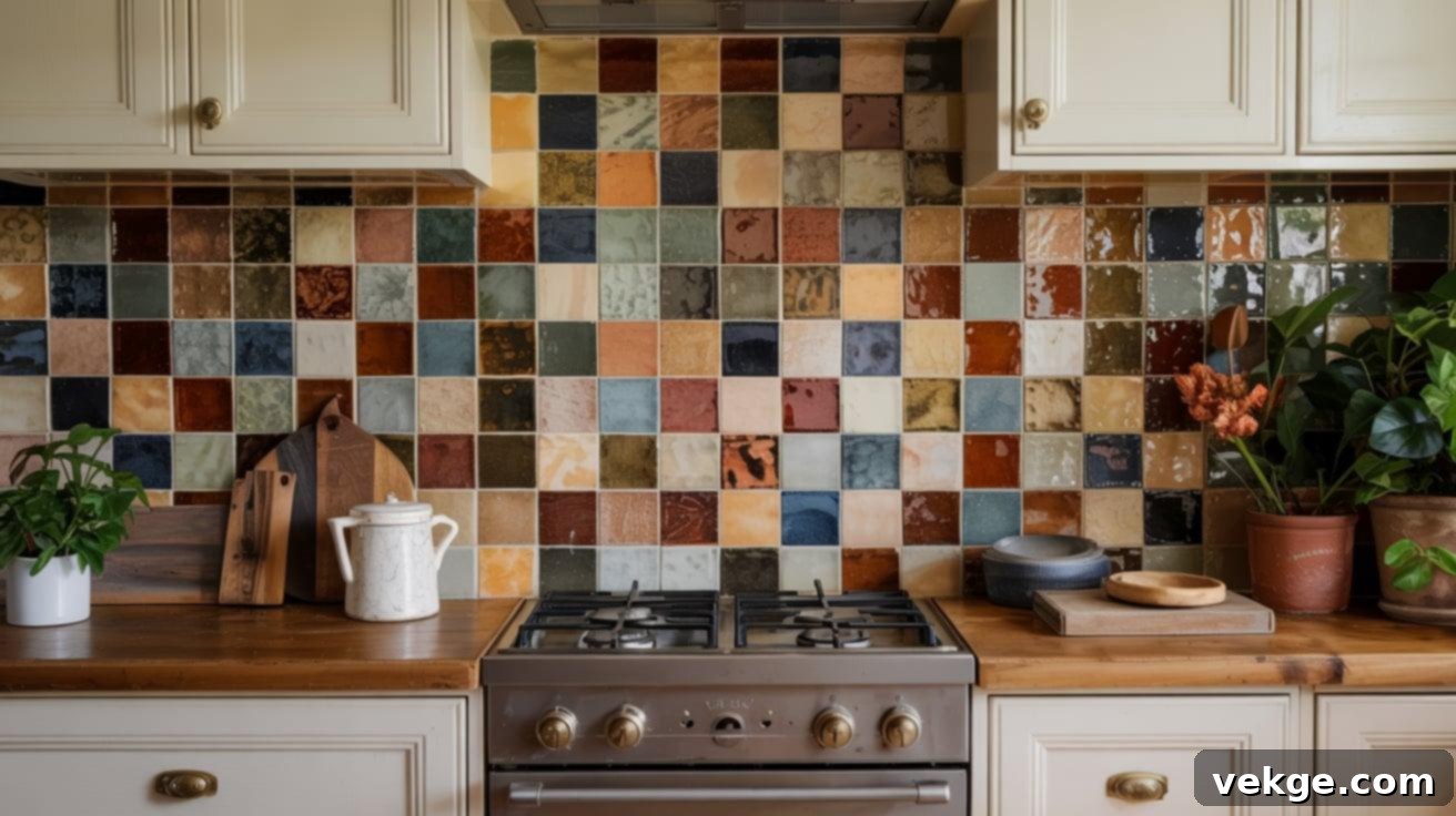 Zellige Tile Backsplash
