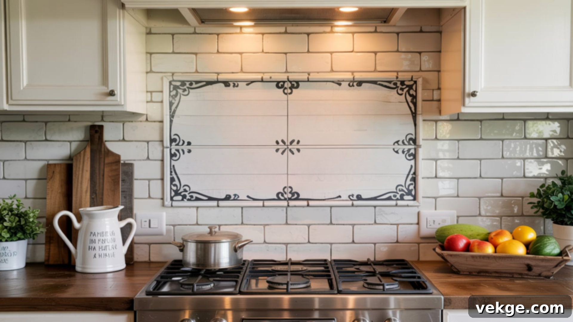 Farmhouse Tile with Word Art