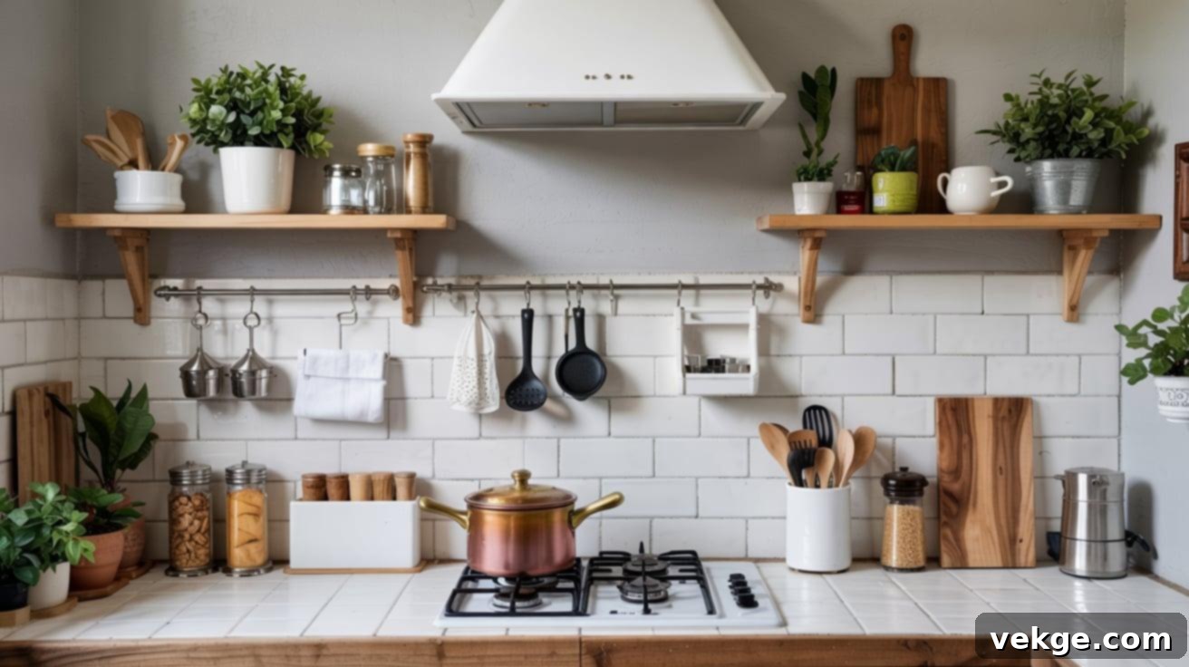 White Tile with Shelf Ledge
