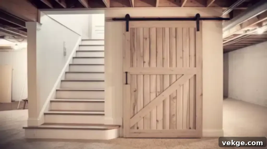 Install_a_Sliding_Barn_Door_Under_the_Staircase