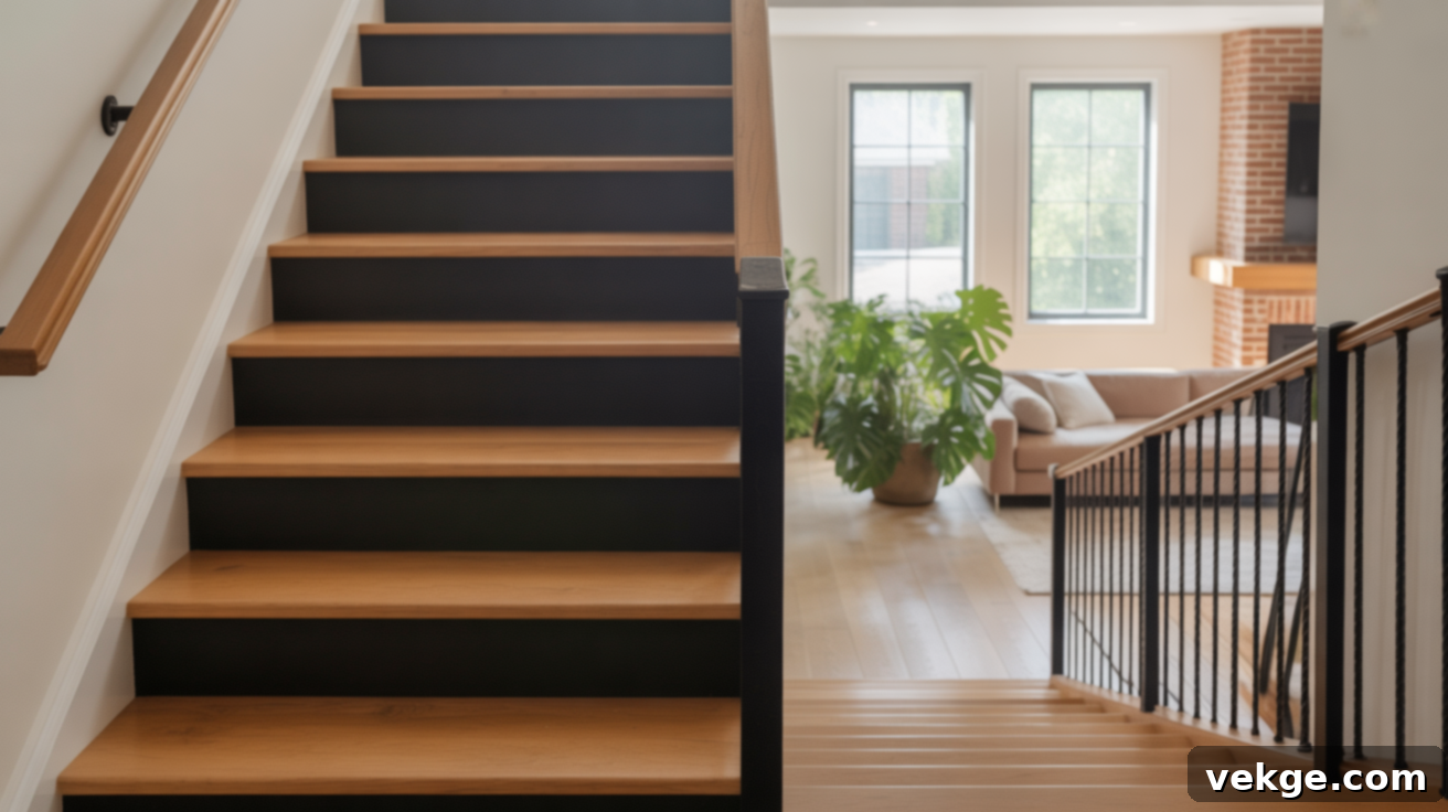 Two-Tone_Stairs_Black_risers__Oak_treads
