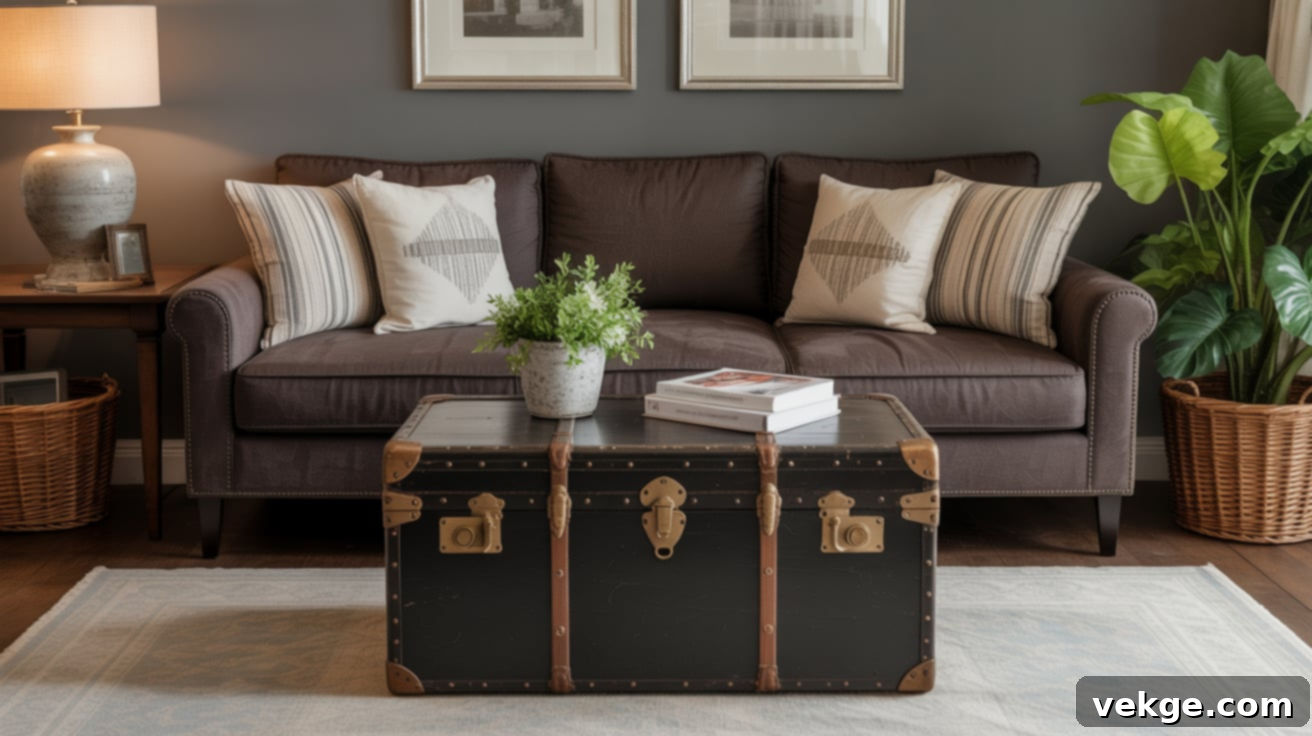 Antique Trunk Tables