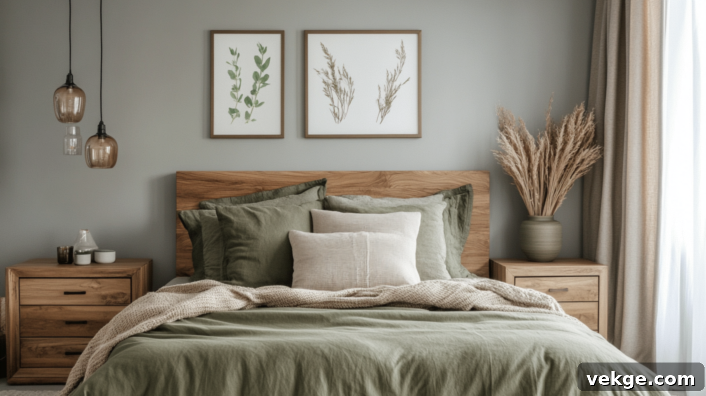 Earthy tones for Repose Gray, including Dried Thyme and Urbane Bronze