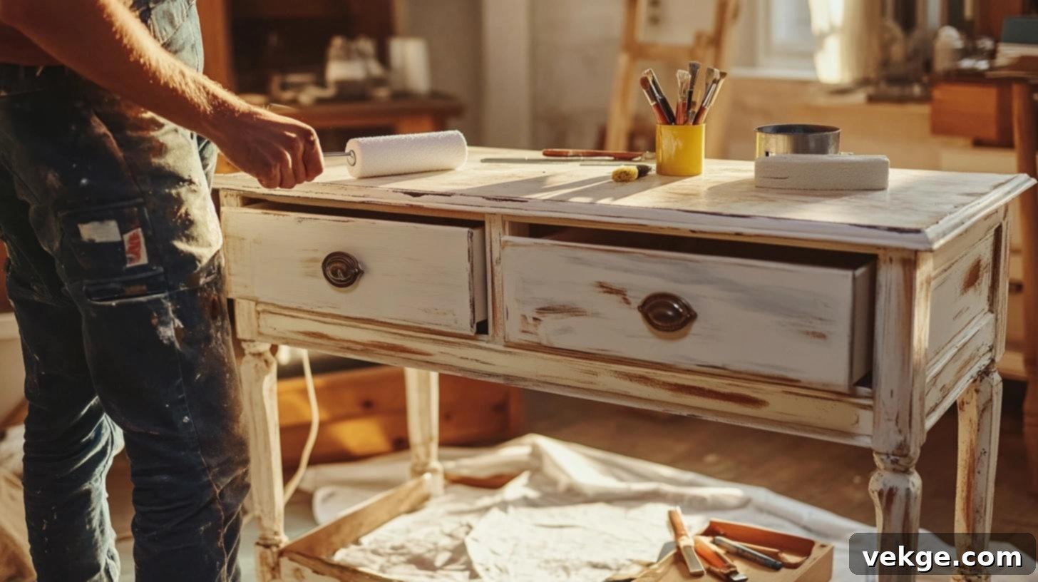 Simple White Paint Makeover