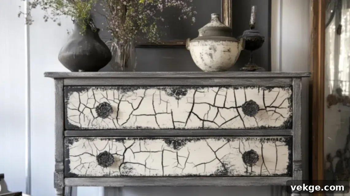 Crackled Paint Effect