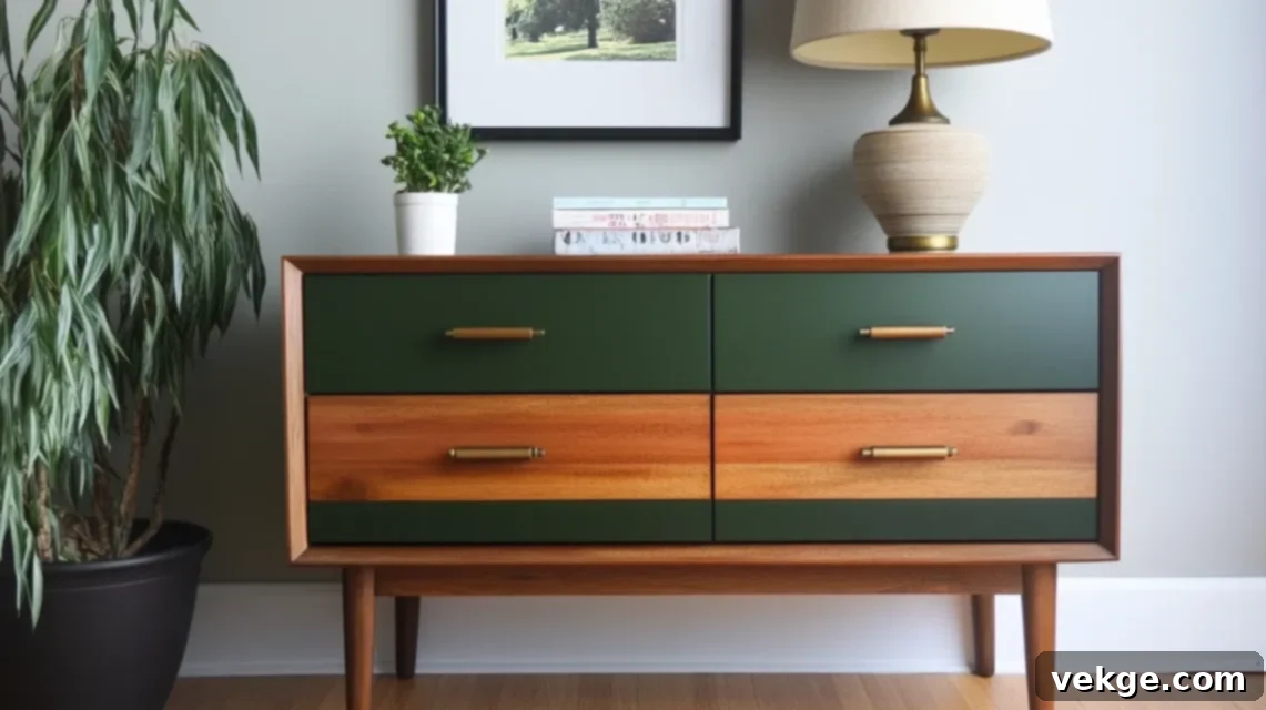 Two-Drawer Color Split