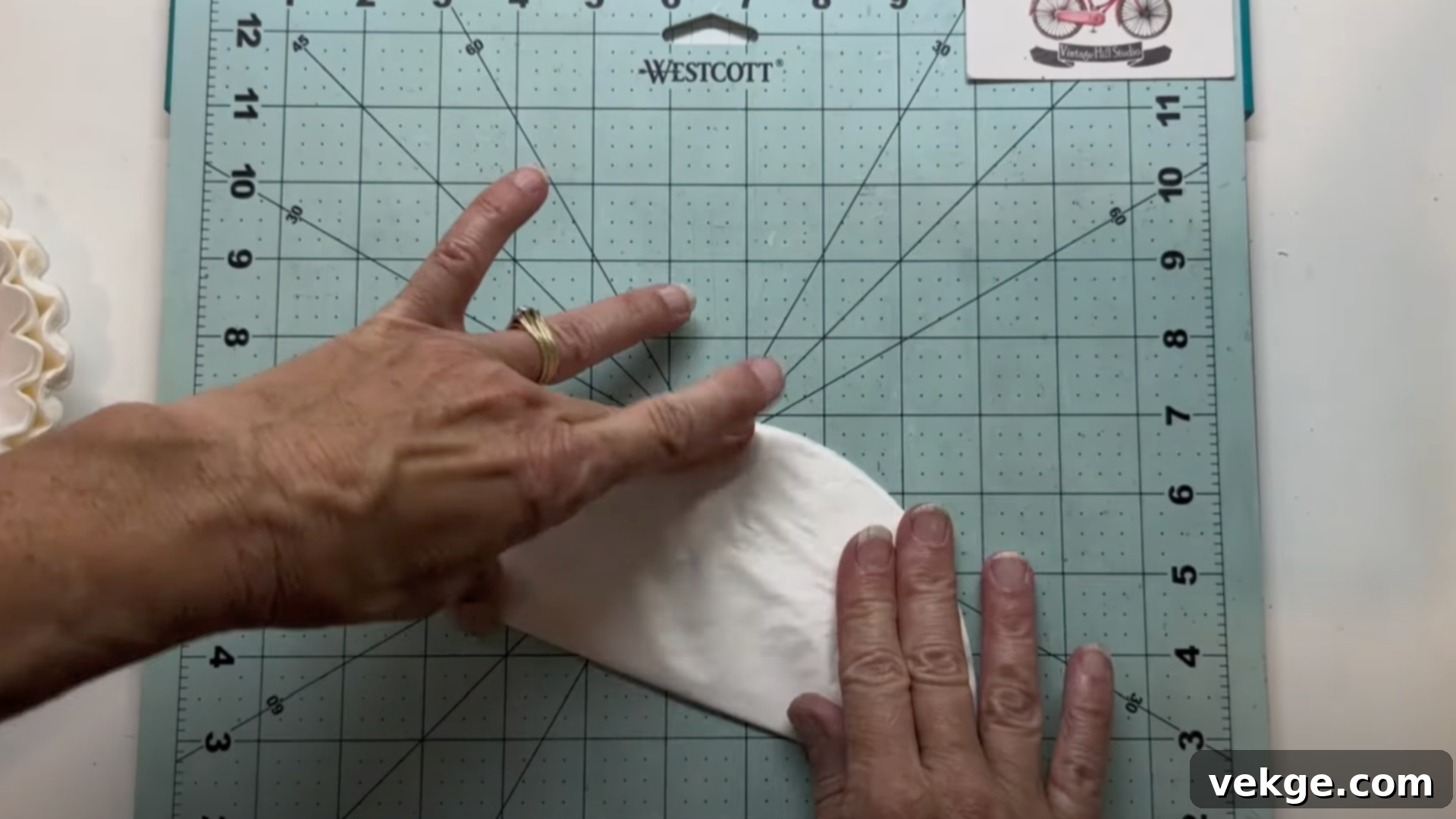 Prepare Coffee Filters for Crafting: Flattening and Folding Technique