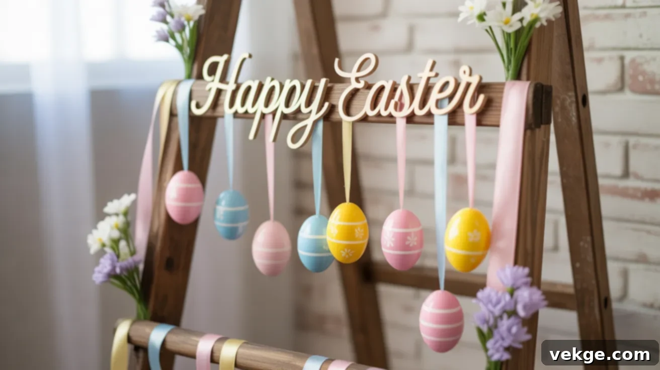 Festive_Ladder_for_Easter_Eggs
