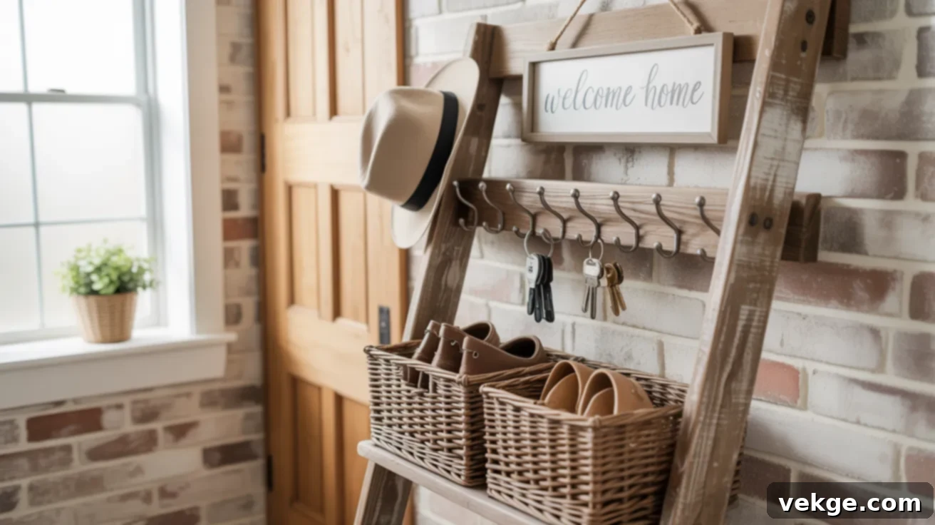Entryway_Storage_Ladder