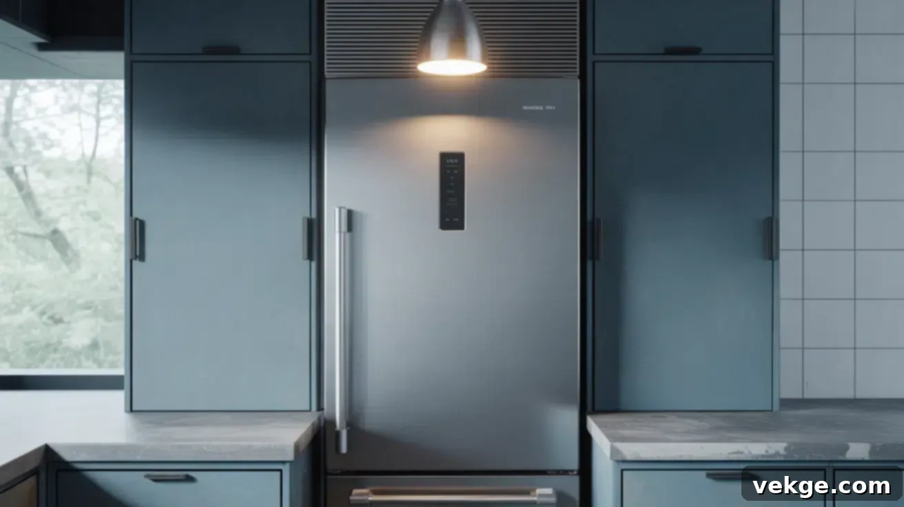 Mineral Alloy Blue Kitchen Cabinets
