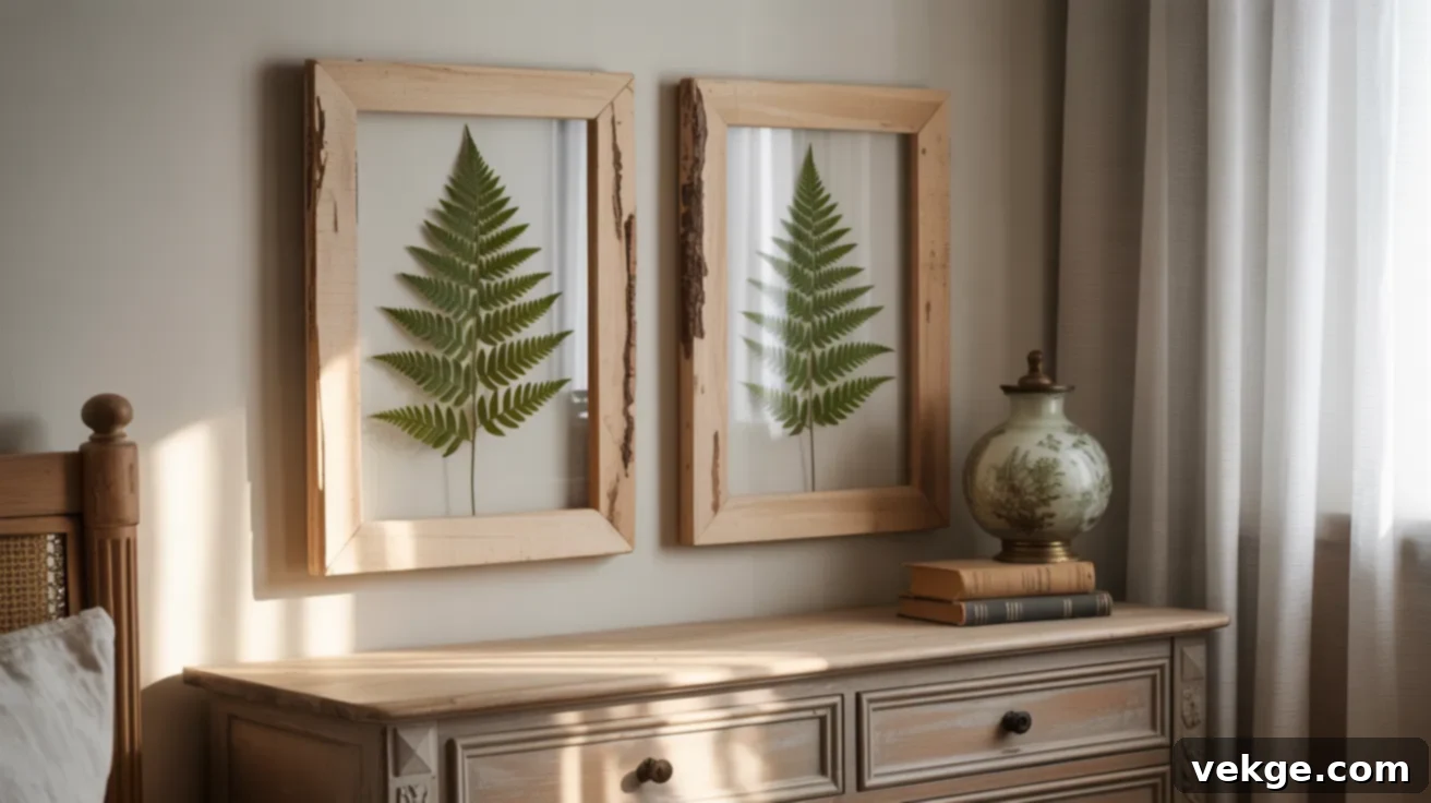 Pressed_Ferns_in_Wood_Frames