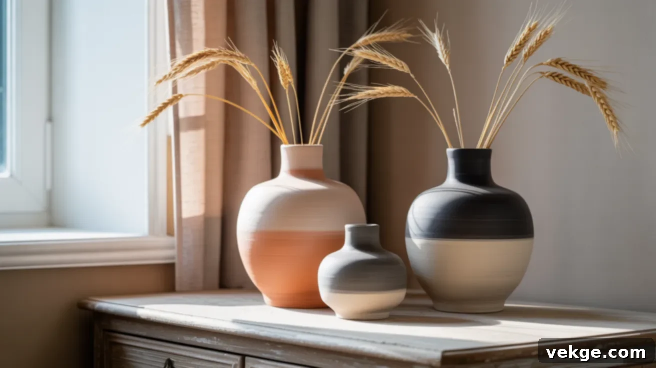 Two-Toned_Clay_Vase_Set