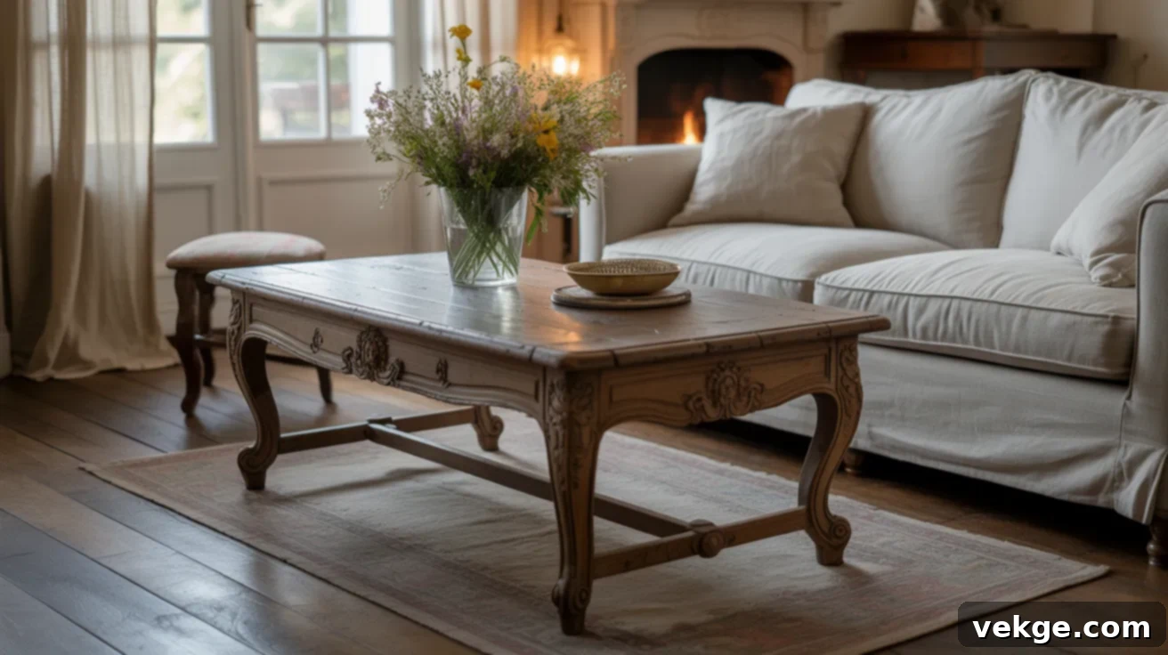 Decorate with Antiques for Authentic French Style