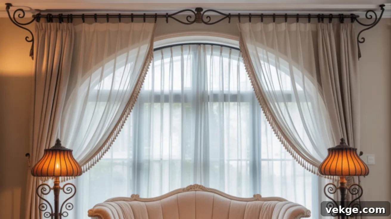 Wrought Iron Accents for Classic French Style
