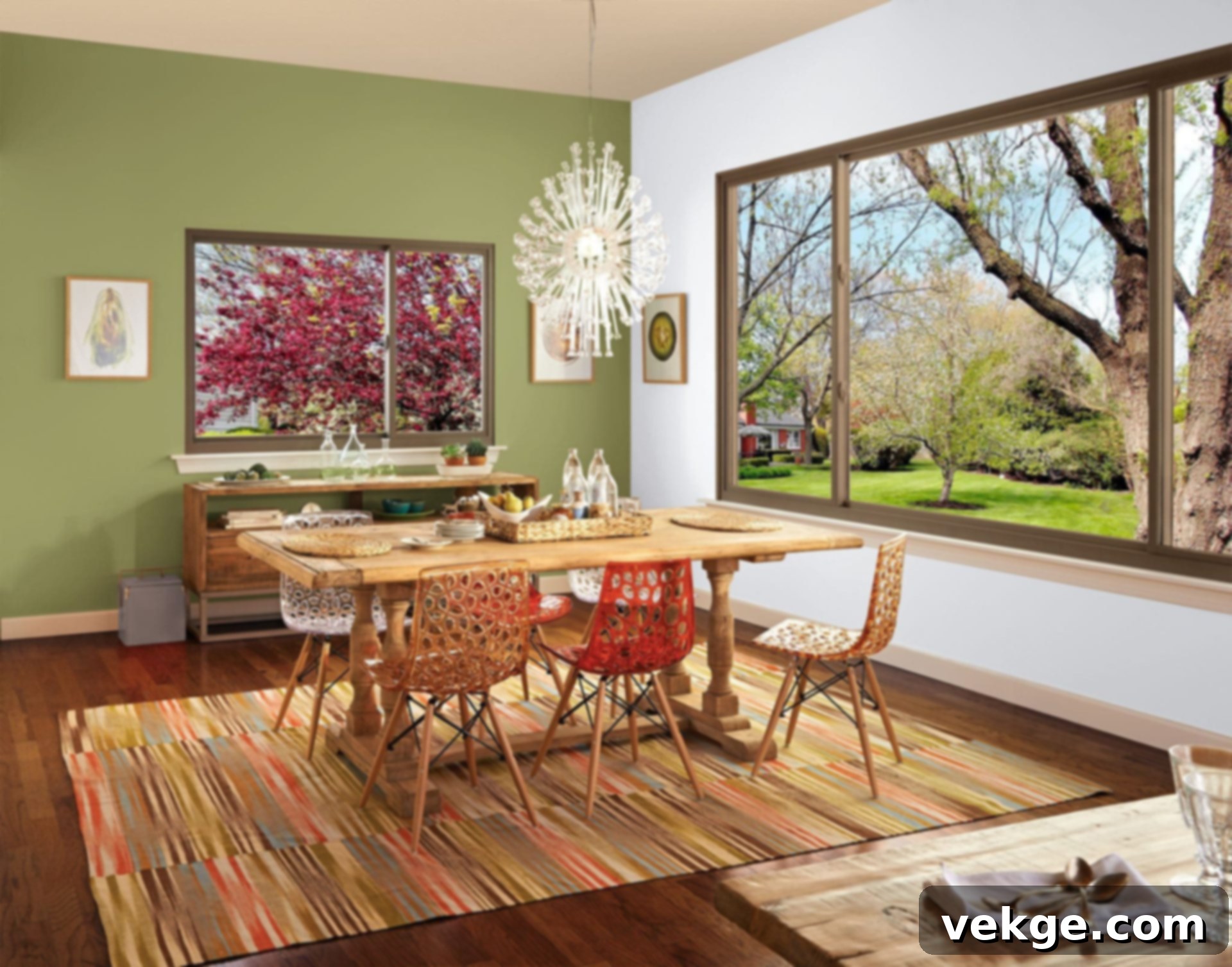 Modern house with many large windows, showcasing new window installations.
