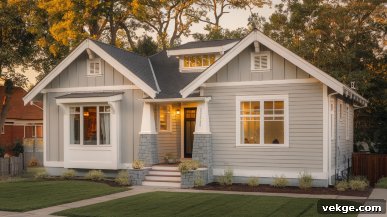 Useful Gray Exteriors: Simple, stylish, and welcoming