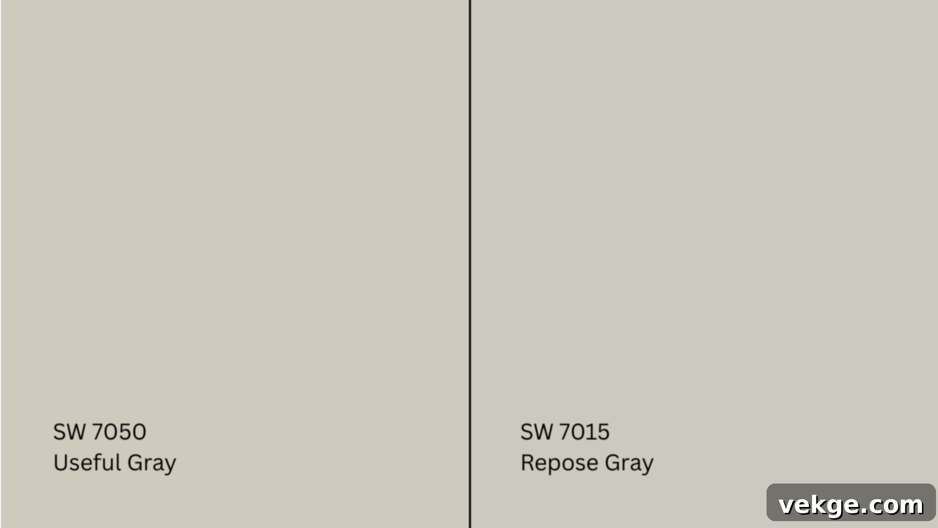 Useful Gray vs Repose Gray: A comparison of warm and cool grays