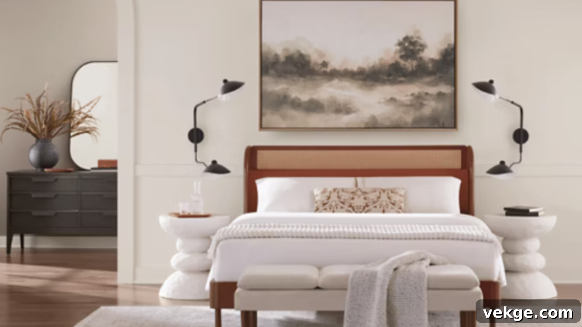 Creamy (SW 7012) warm yellow-cream paint color by Sherwin-Williams in a kitchen