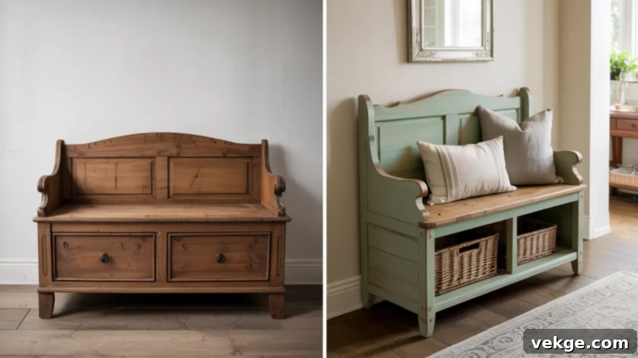 Farmhouse_Green_Storage_Bench