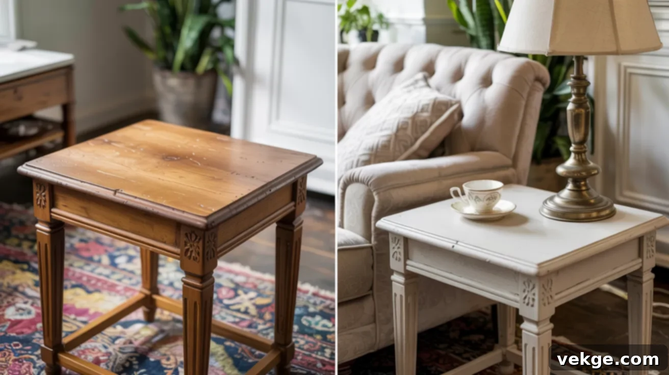 Antique_White_Side_Table_with_Wax_Finish
