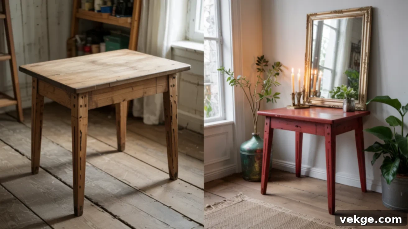 Deep_Red_Vintage_Milk_Paint_Table