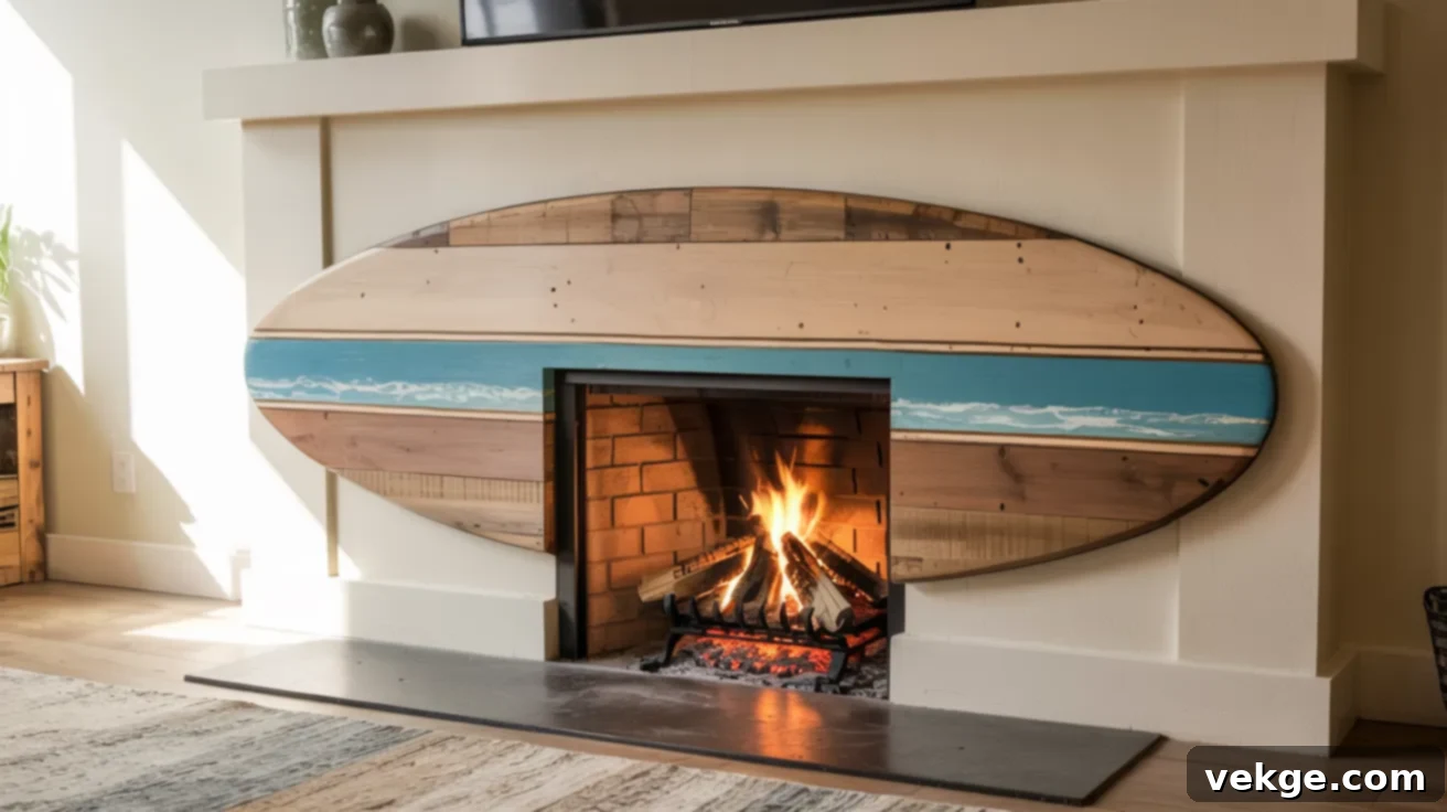 Surfboard-Inspired_Fireplace_Panel