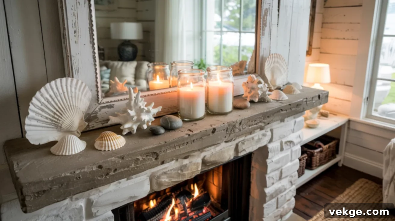 Coral_and_Shell_Mantel_Decor