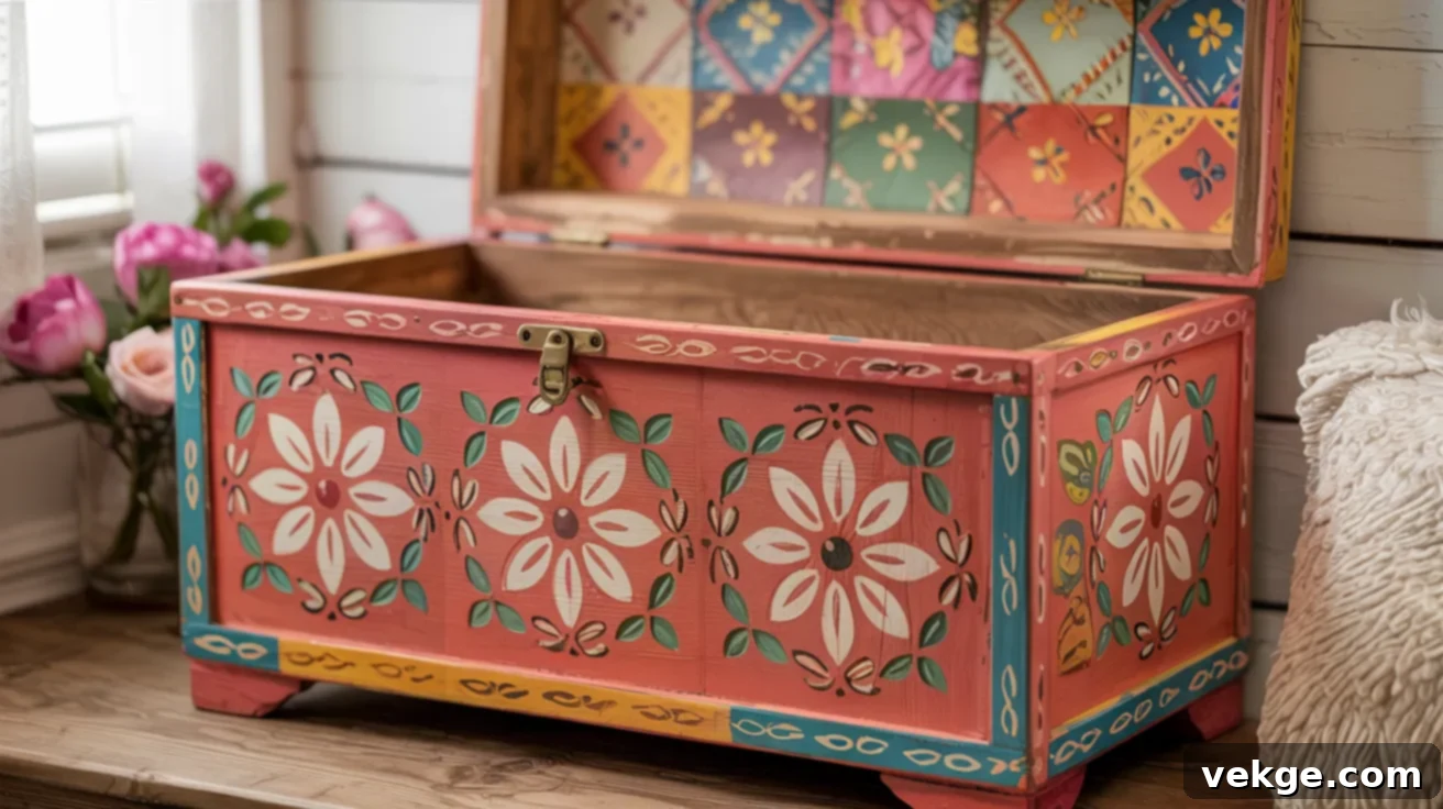 Boho_Color_Pop_with_Floral_Stencils