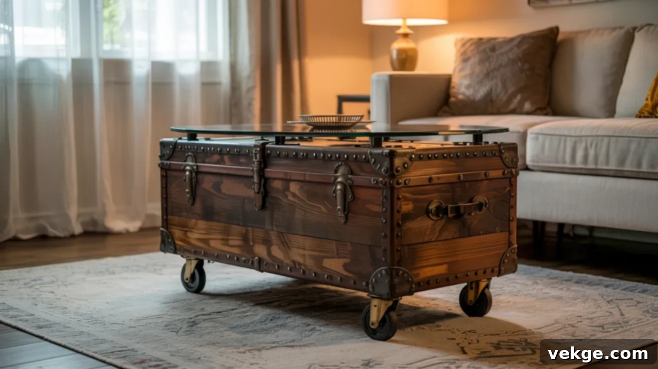 Coffee_Table_Conversion_with_Casters