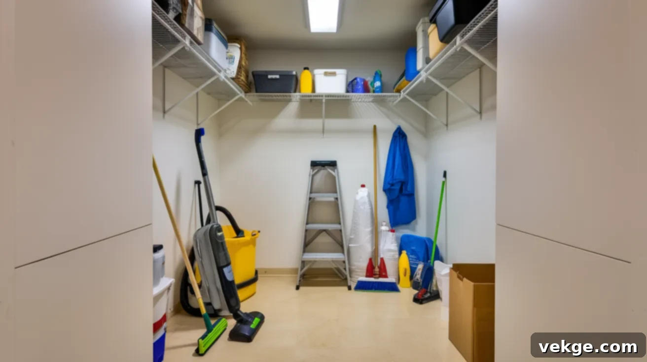 How a Neat Utility Closet Makes Life Easier