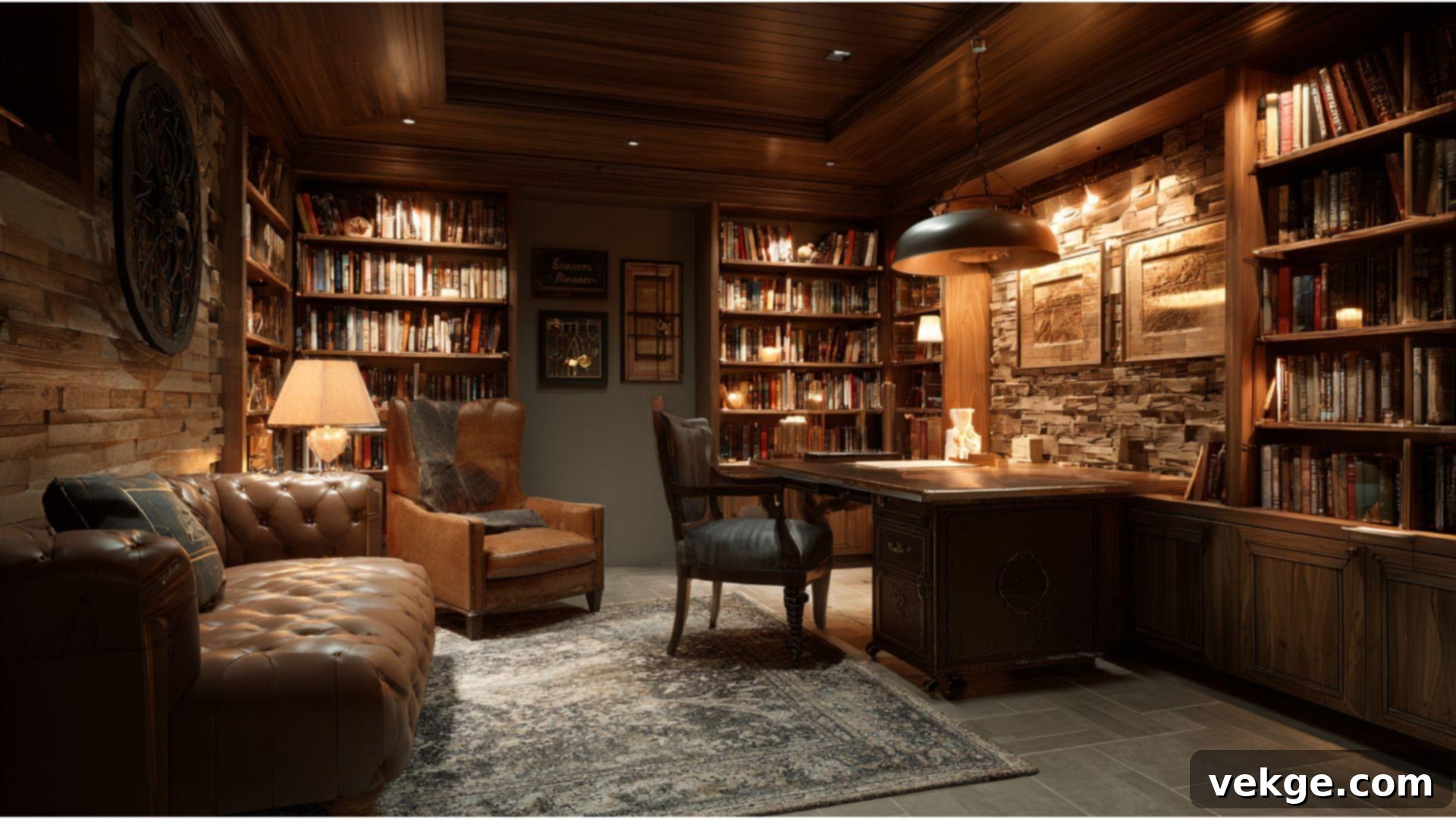 Library-Inspired Office