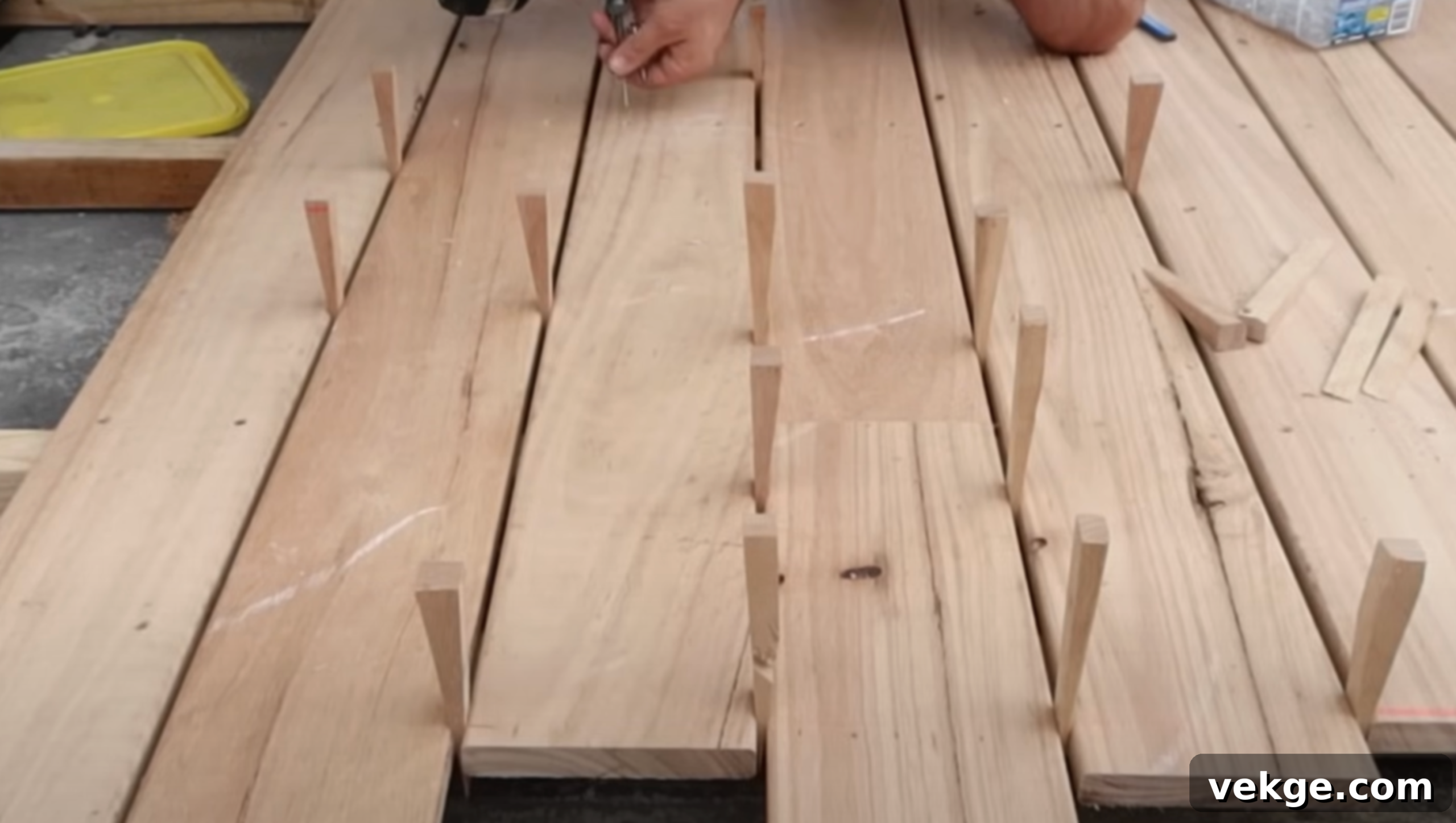 Fine-Tuning Deck Gaps with Wedges