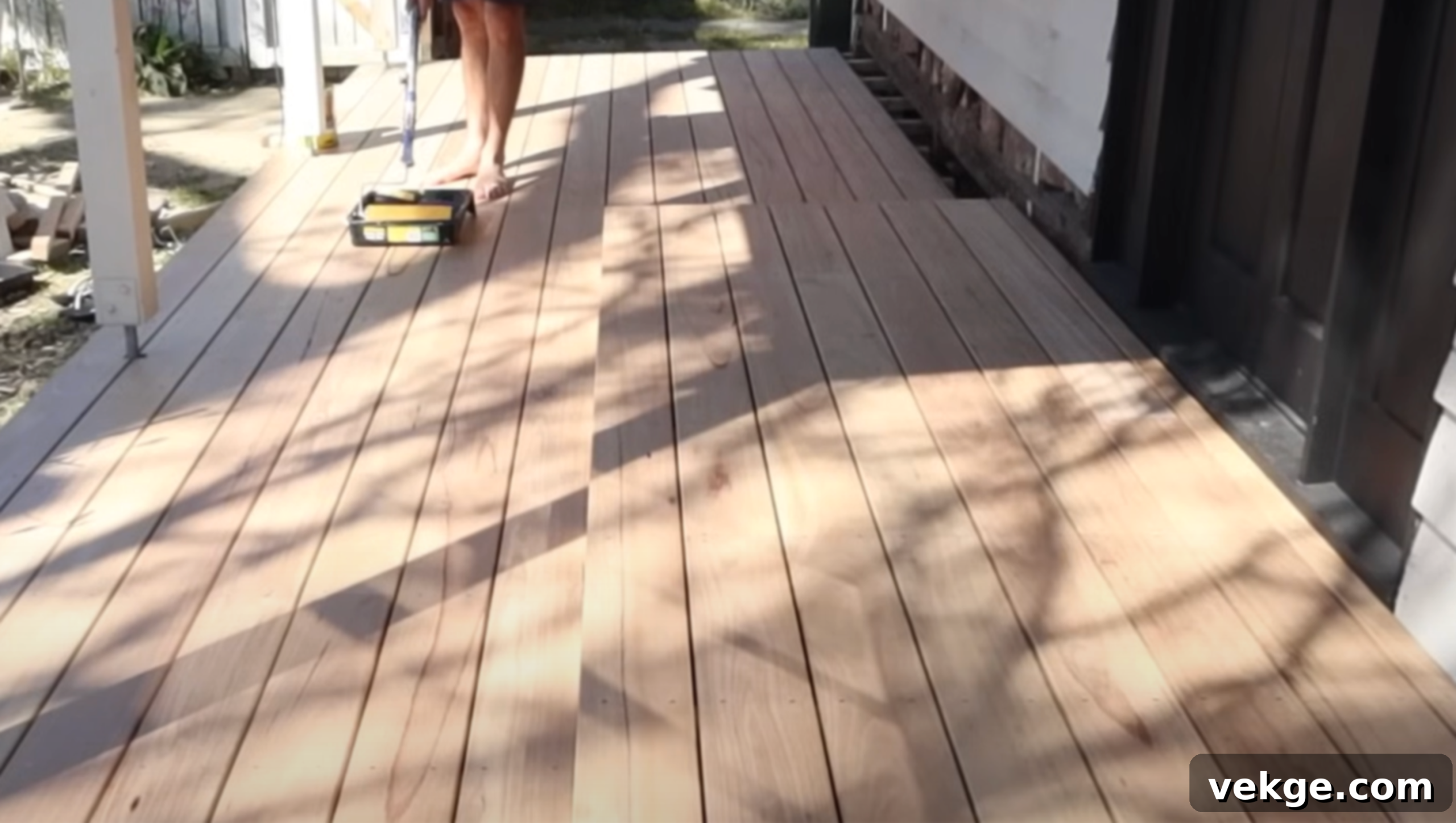 Finishing and Sealing the Deck