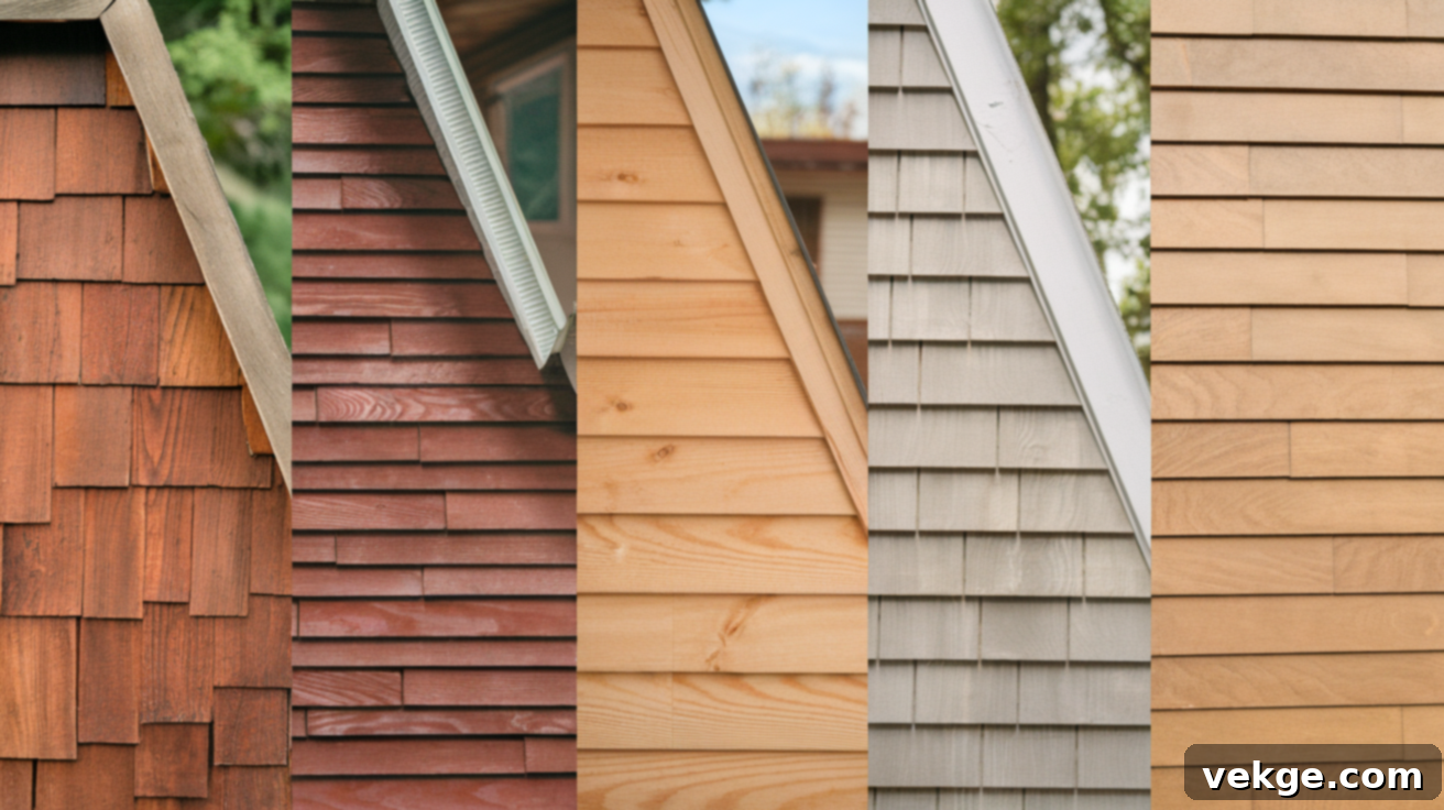 Choosing the Right Type of Wood for Your Siding