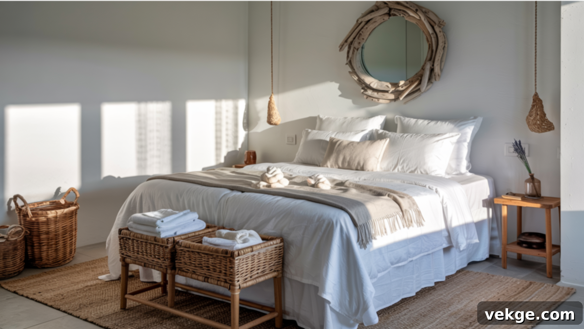 Minimalist Coastal Bedroom