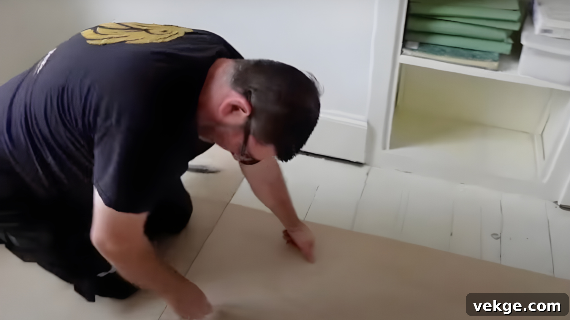 Securing the Plywood to the Subfloor